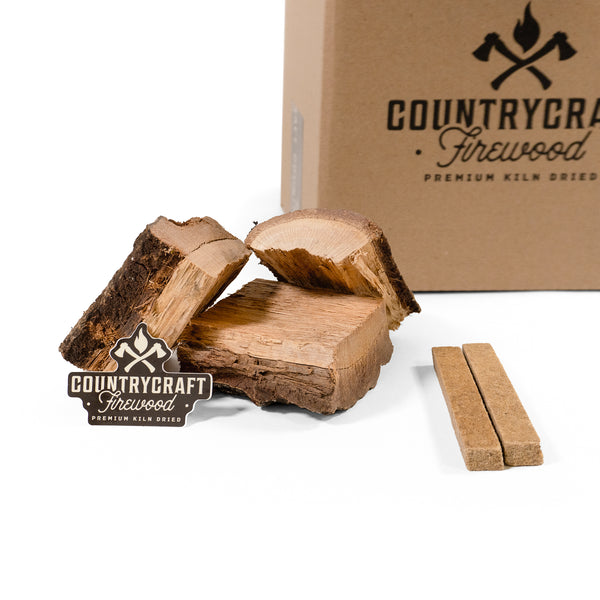 Red Oak Bark Bits - Cooking Wood for BBQs, Grills & Smokers
