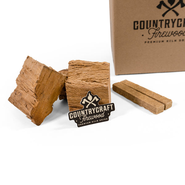 Red Oak Cooking Wood Chunks - for BBQs, Grills & Smokers